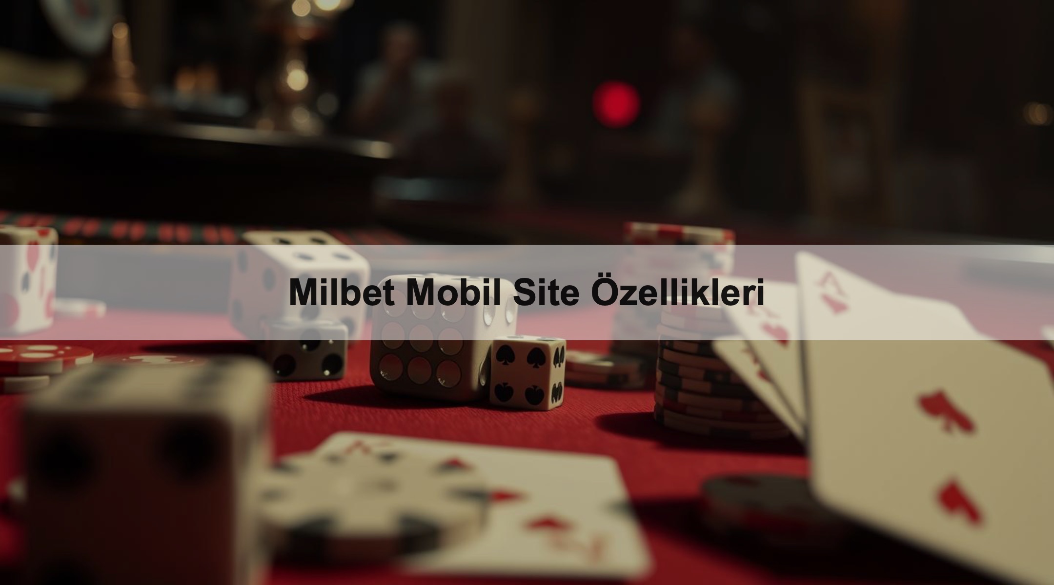 Milbet Mobil Site Özellikleri