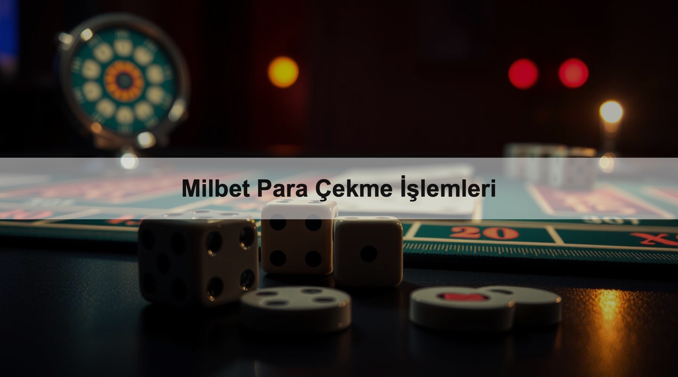 Milbet Para Çekme İşlemleri
